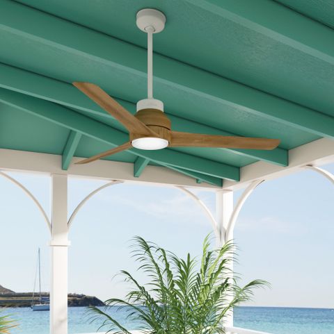 Outdoor Beach Ceiling Fan / On The Hunt For The Perfect Coastal Style ... within Rust Proof Ceiling Fan For Beach Property
